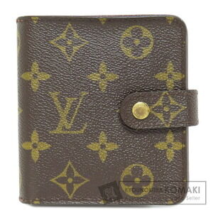 Louis Vuitton Compact Zip Bifold Wallet Monogram Canvas